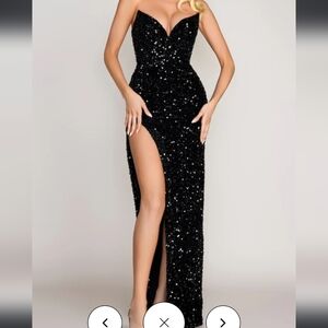 ModaGlam "Dita" Sequins Dress